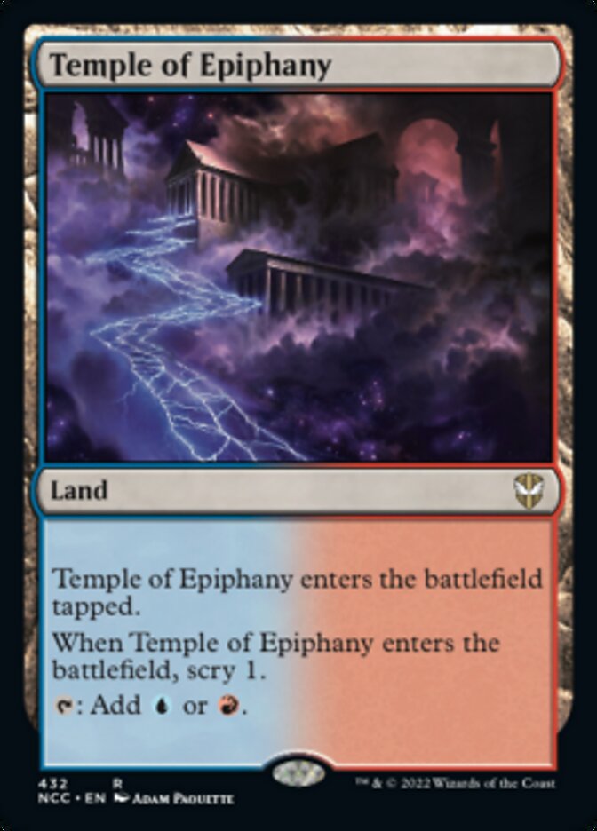 Temple of Epiphany [Streets of New Capenna Commander] | Webway Games