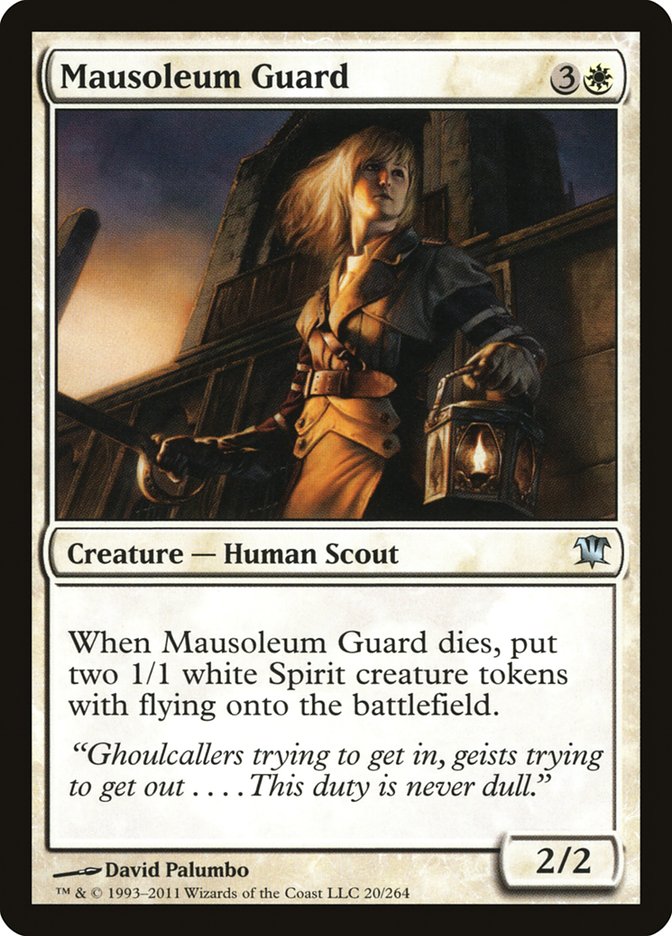 Mausoleum Guard [Innistrad] | Webway Games