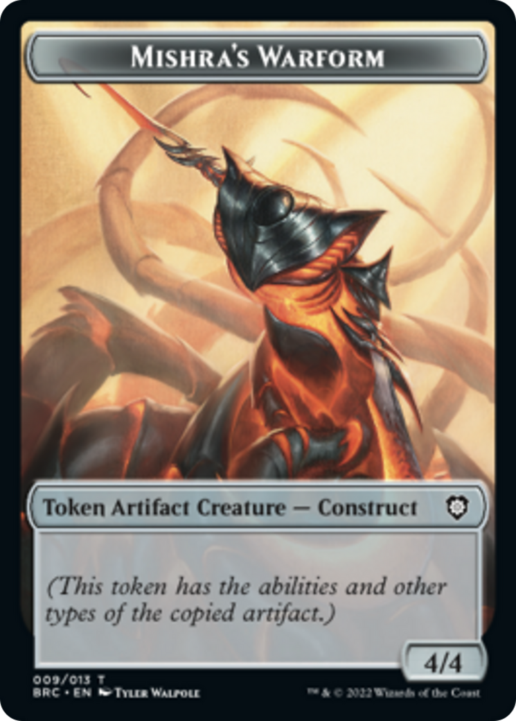 Mishra's Warform // Inkling Double-Sided Token [The Brothers' War Commander Tokens] | Webway Games