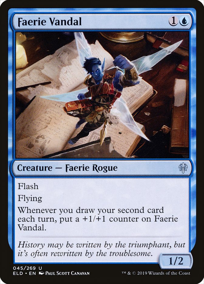 Faerie Vandal [Throne of Eldraine] | Webway Games