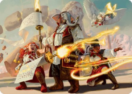 Lorehold Command Art Card [Strixhaven: School of Mages Art Series] | Webway Games
