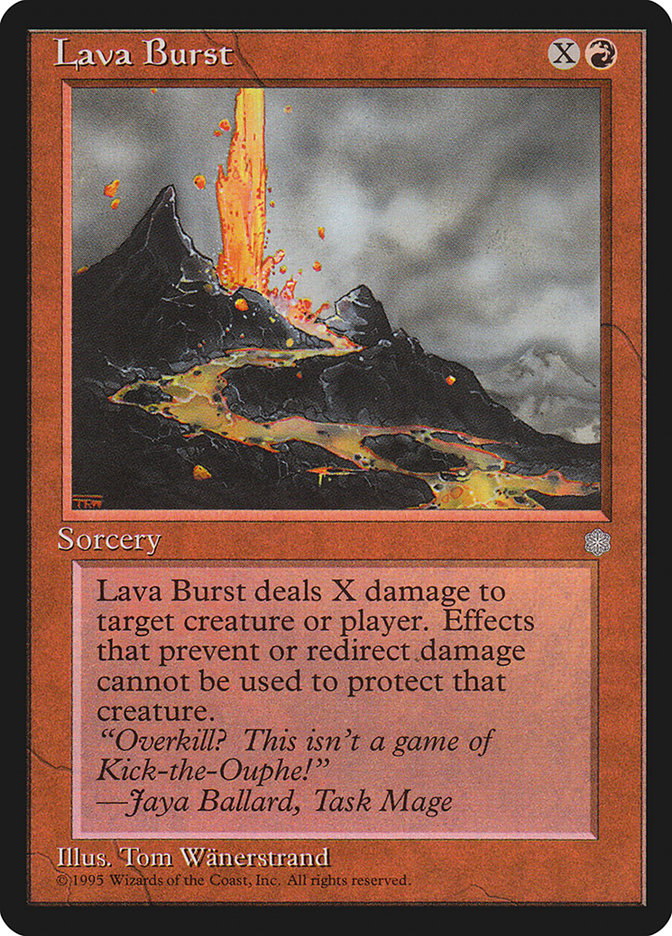 Lava Burst [Ice Age] | Webway Games