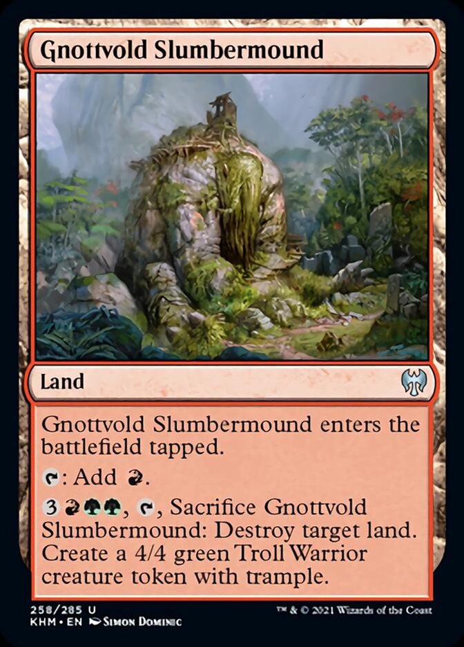 Gnottvold Slumbermound [Kaldheim] | Webway Games