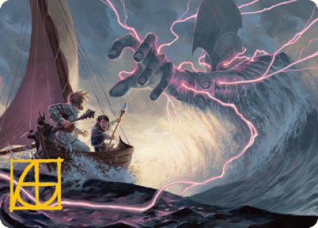 Hall of Storm Giants Art Card (Gold-Stamped Signature) [Dungeons & Dragons: Adventures in the Forgotten Realms Art Series] | Webway Games
