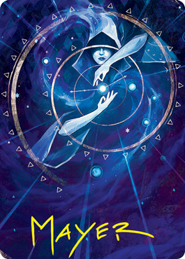 Time Warp Art Card (Gold-Stamped Signature) [Strixhaven: School of Mages Art Series] | Webway Games