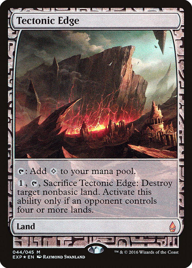 Tectonic Edge [Zendikar Expeditions] | Webway Games