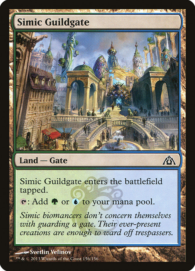 Simic Guildgate [Dragon's Maze] | Webway Games