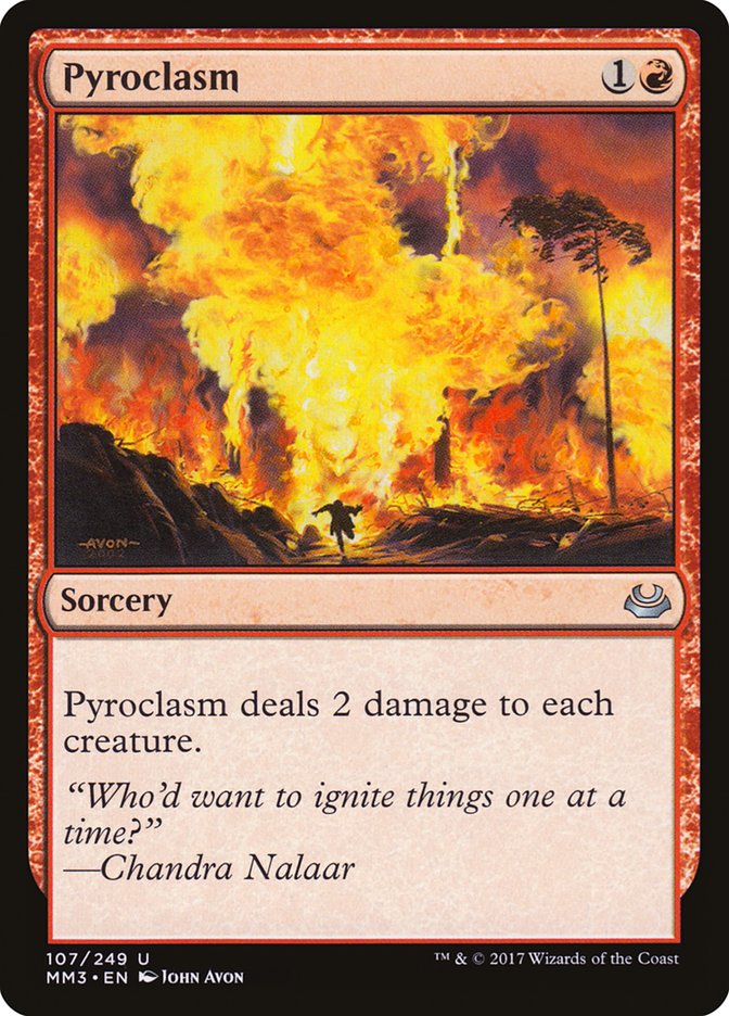 Pyroclasm [Modern Masters 2017] | Webway Games