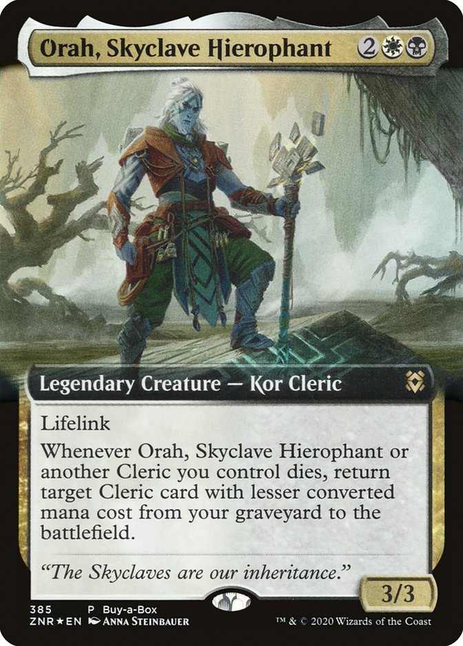 Orah, Skyclave Hierophant (Buy-A-Box) [Zendikar Rising] | Webway Games