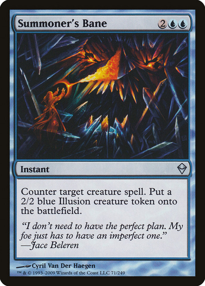 Summoner's Bane [Zendikar] | Webway Games