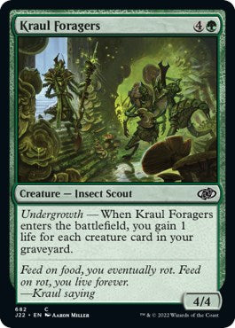 Kraul Foragers [Jumpstart 2022] | Webway Games