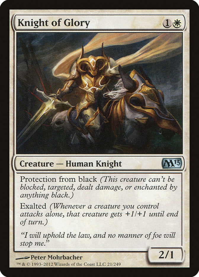 Knight of Glory [Magic 2013] | Webway Games