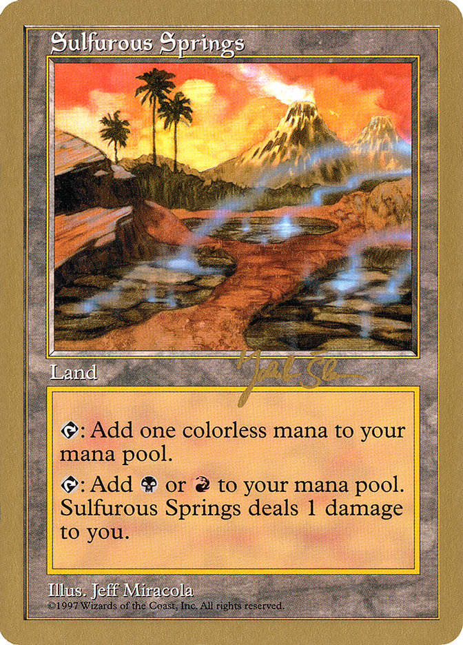 Sulfurous Springs (Jakub Slemr) [World Championship Decks 1997] | Webway Games