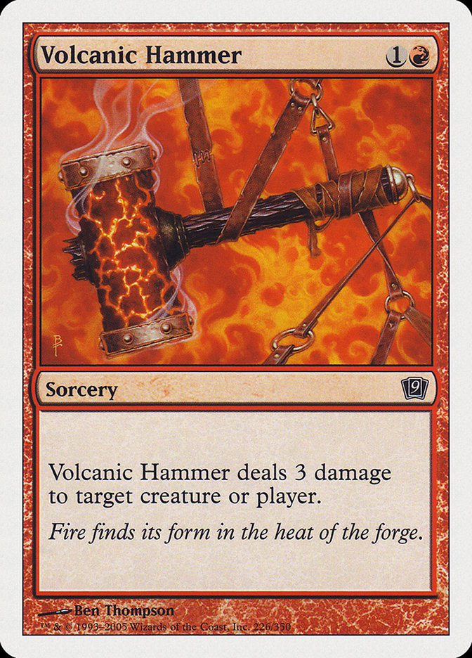 Volcanic Hammer [Ninth Edition] | Webway Games