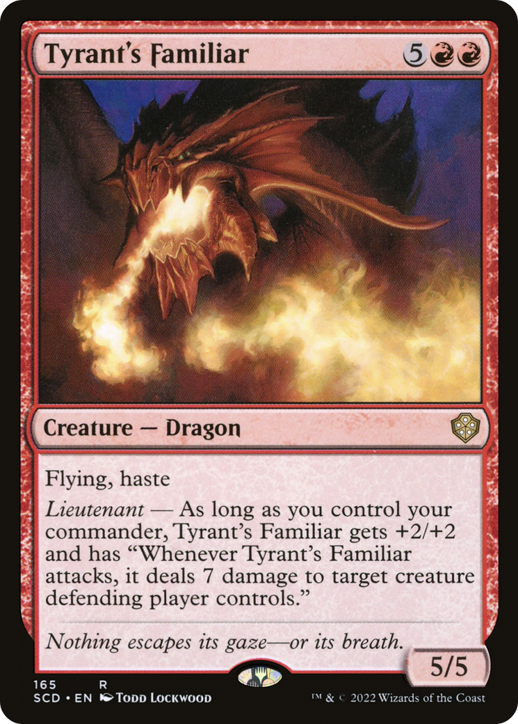 Tyrant's Familiar [Starter Commander Decks] | Webway Games
