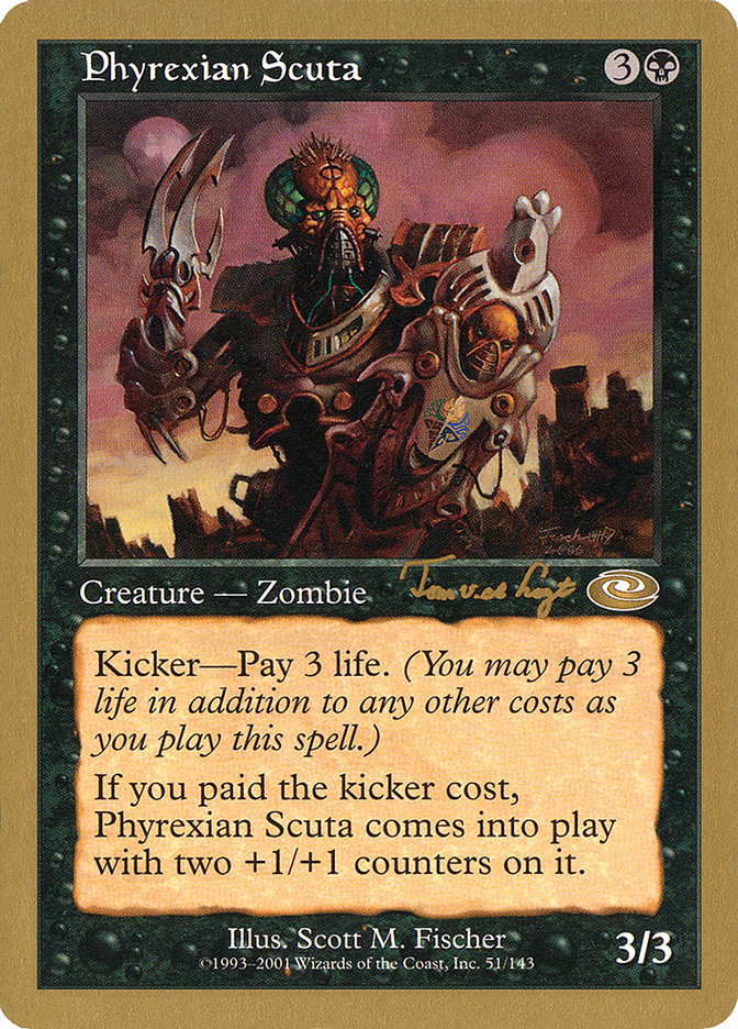 Phyrexian Scuta (Tom van de Logt) [World Championship Decks 2001] | Webway Games