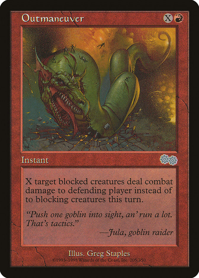 Outmaneuver [Urza's Saga] | Webway Games