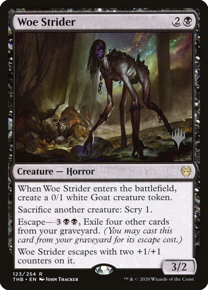 Woe Strider (Promo Pack) [Theros Beyond Death Promos] | Webway Games