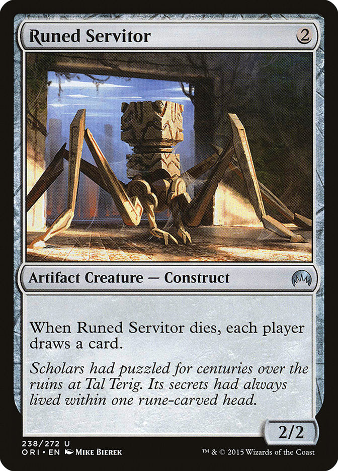 Runed Servitor [Magic Origins] | Webway Games