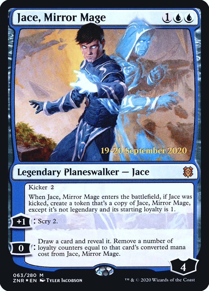 Jace, Mirror Mage  [Zendikar Rising Prerelease Promos] | Webway Games