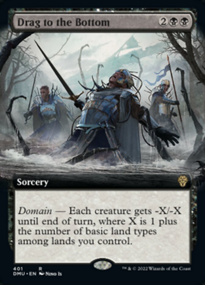 Drag to the Bottom (Extended Art) [Dominaria United] | Webway Games