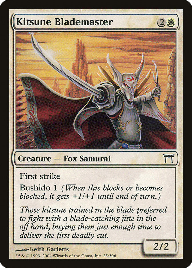 Kitsune Blademaster [Champions of Kamigawa] | Webway Games