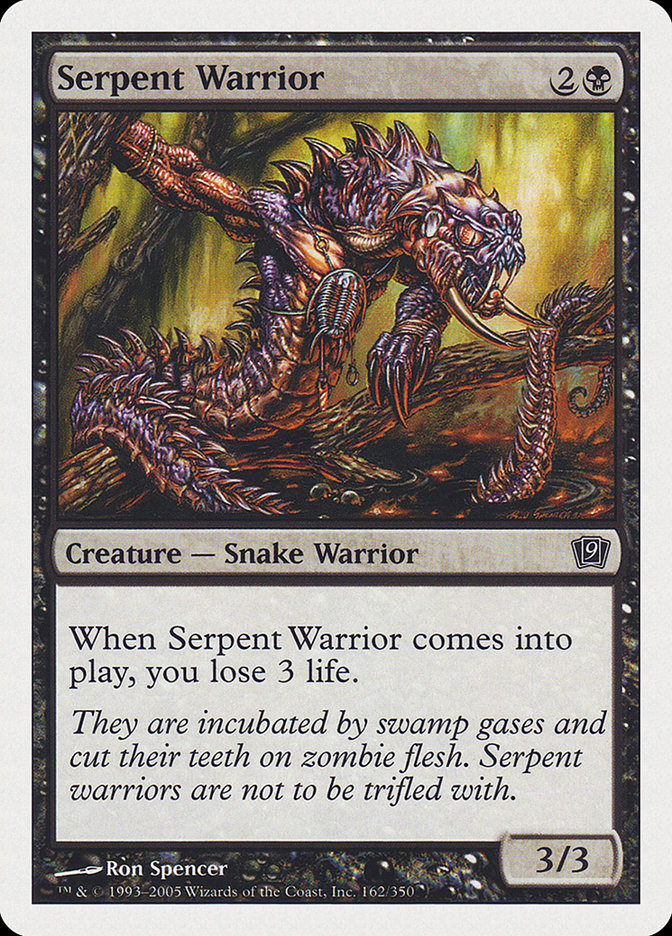 Serpent Warrior [Ninth Edition] | Webway Games