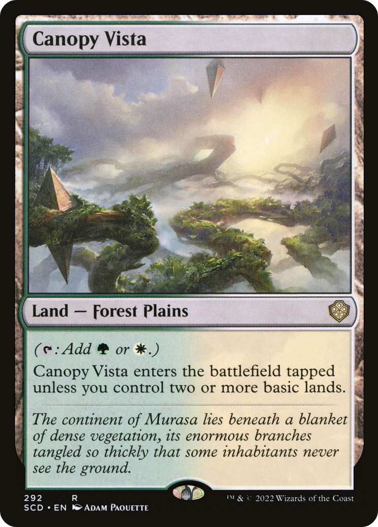 Canopy Vista [Starter Commander Decks] | Webway Games