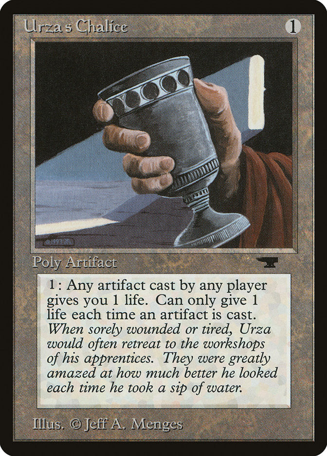 Urza's Chalice [Antiquities] | Webway Games