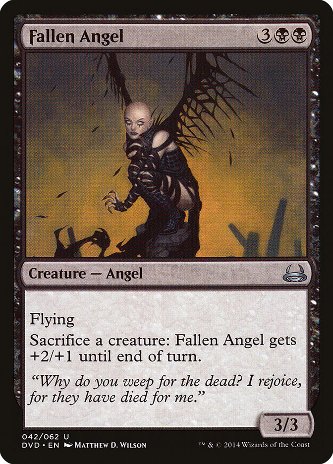 Fallen Angel (Divine vs. Demonic) [Duel Decks Anthology] | Webway Games