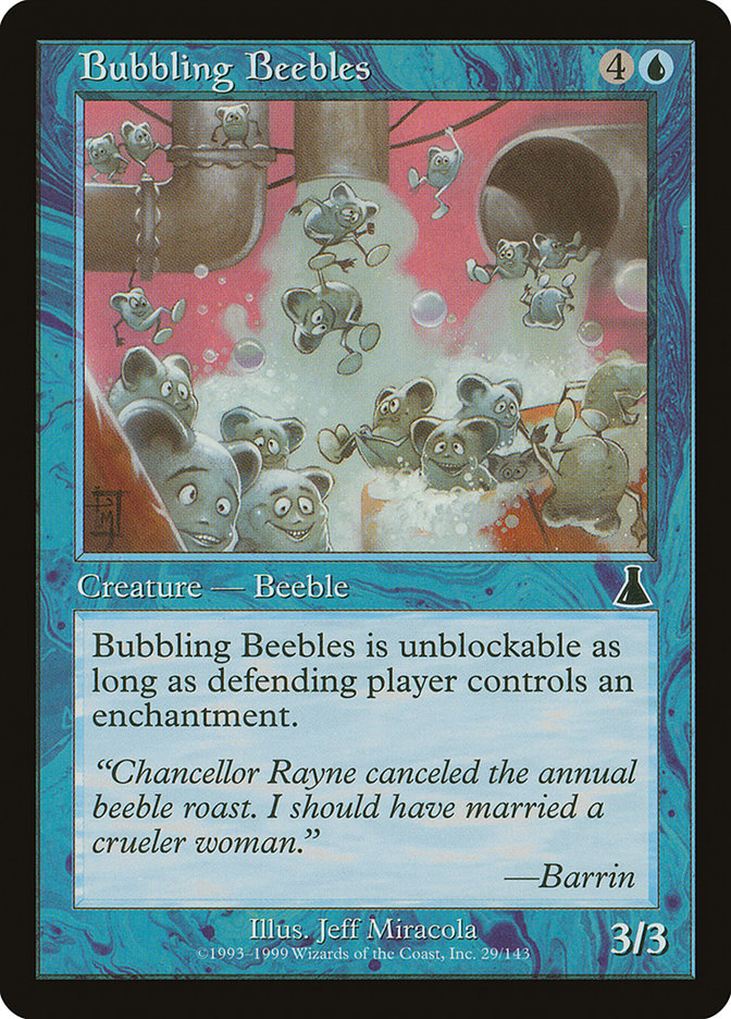 Bubbling Beebles [Urza's Destiny] | Webway Games