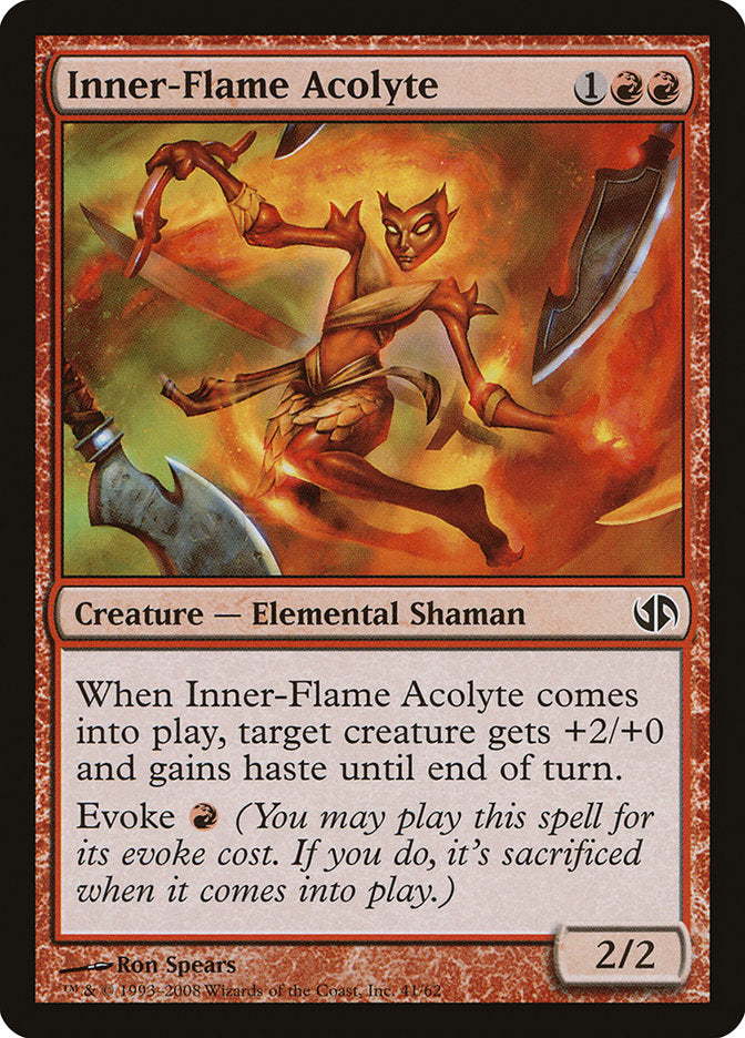 Inner-Flame Acolyte [Duel Decks: Jace vs. Chandra] | Webway Games