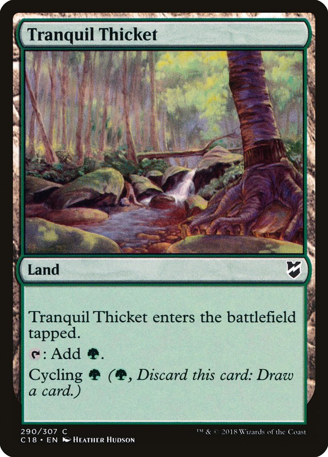Tranquil Thicket [Commander 2018] | Webway Games