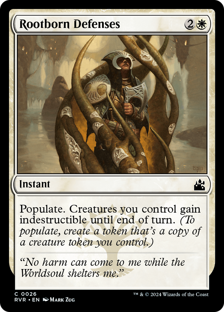 Rootborn Defenses [Ravnica Remastered] | Webway Games