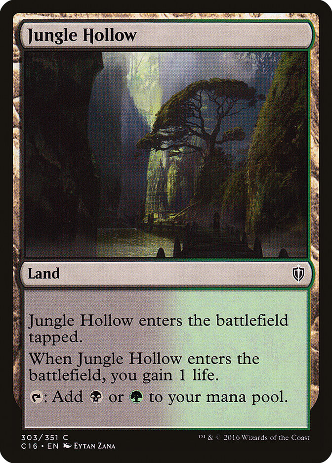Jungle Hollow [Commander 2016] | Webway Games