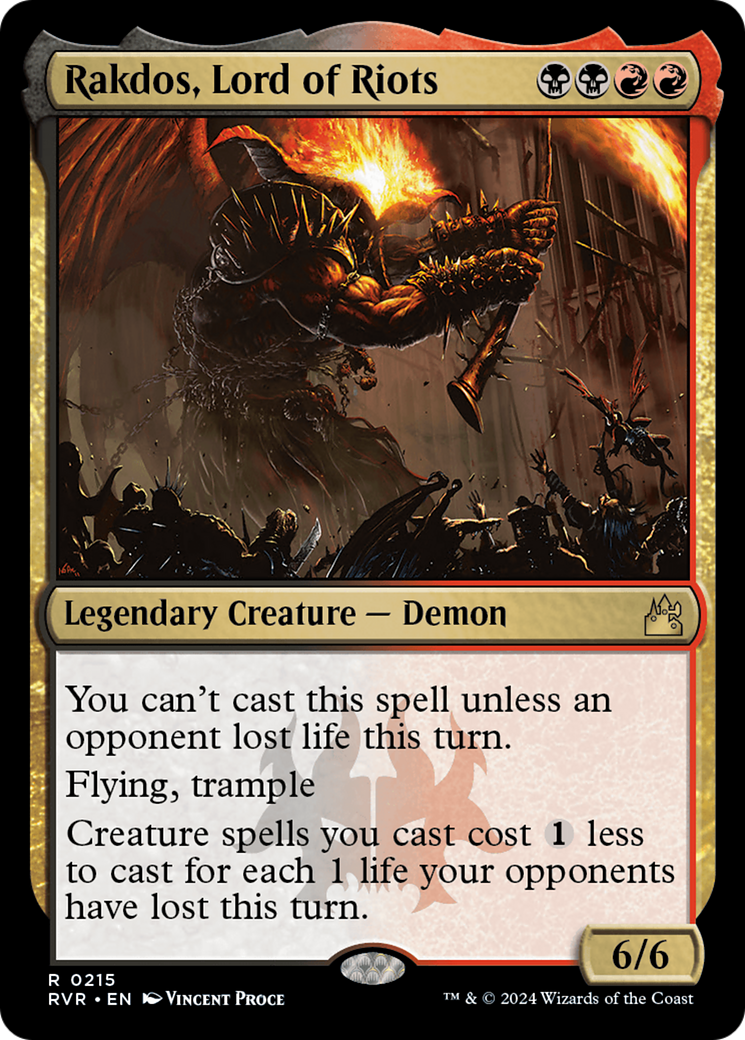 Rakdos, Lord of Riots [Ravnica Remastered] | Webway Games