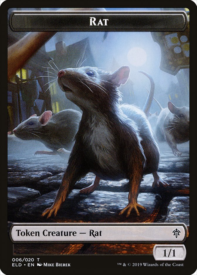 Rat [Throne of Eldraine Tokens] | Webway Games