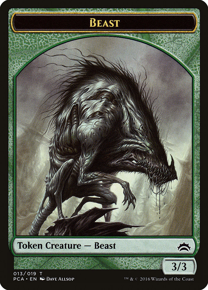 Beast [Planechase Anthology Tokens] | Webway Games