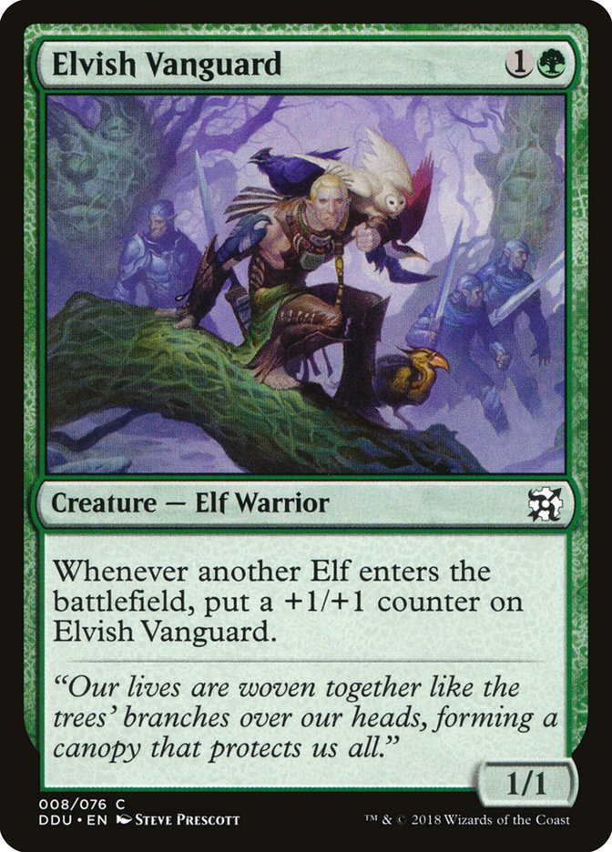 Elvish Vanguard [Duel Decks: Elves vs. Inventors] | Webway Games