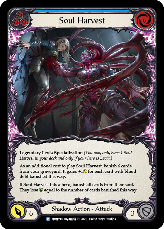 Soul Harvest (Rainbow Foil) [MON198-RF] 1st Edition Rainbow Foil | Webway Games