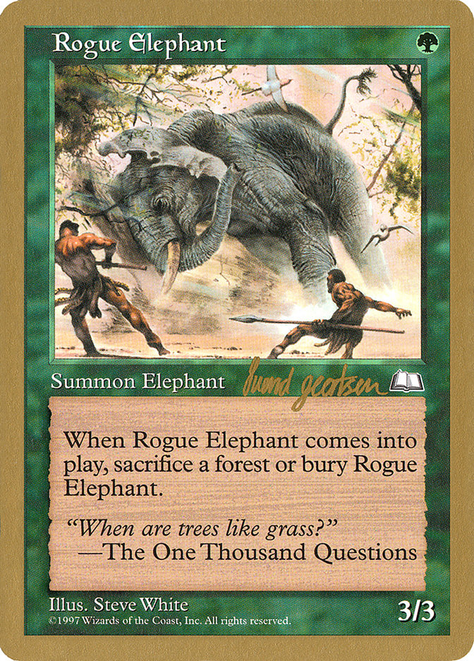 Rogue Elephant (Svend Geertsen) [World Championship Decks 1997] | Webway Games
