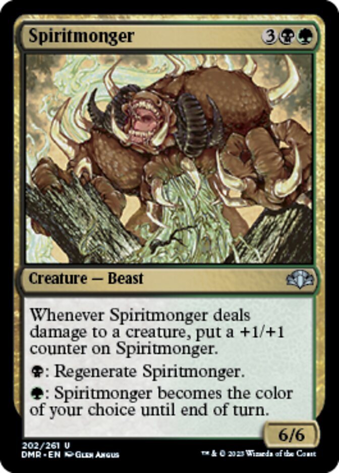 Spiritmonger [Dominaria Remastered] | Webway Games