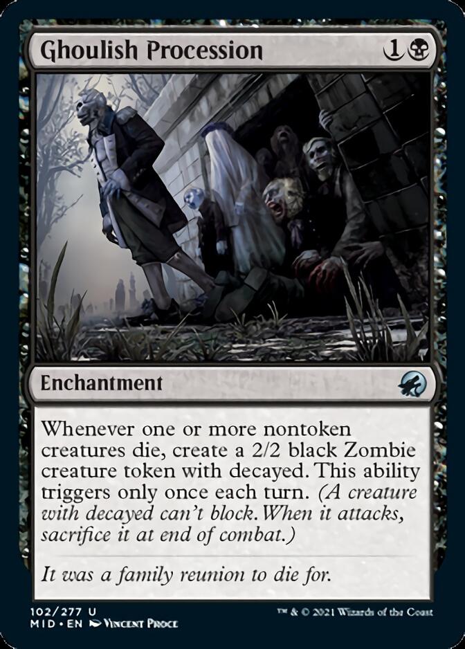 Ghoulish Procession [Innistrad: Midnight Hunt] | Webway Games
