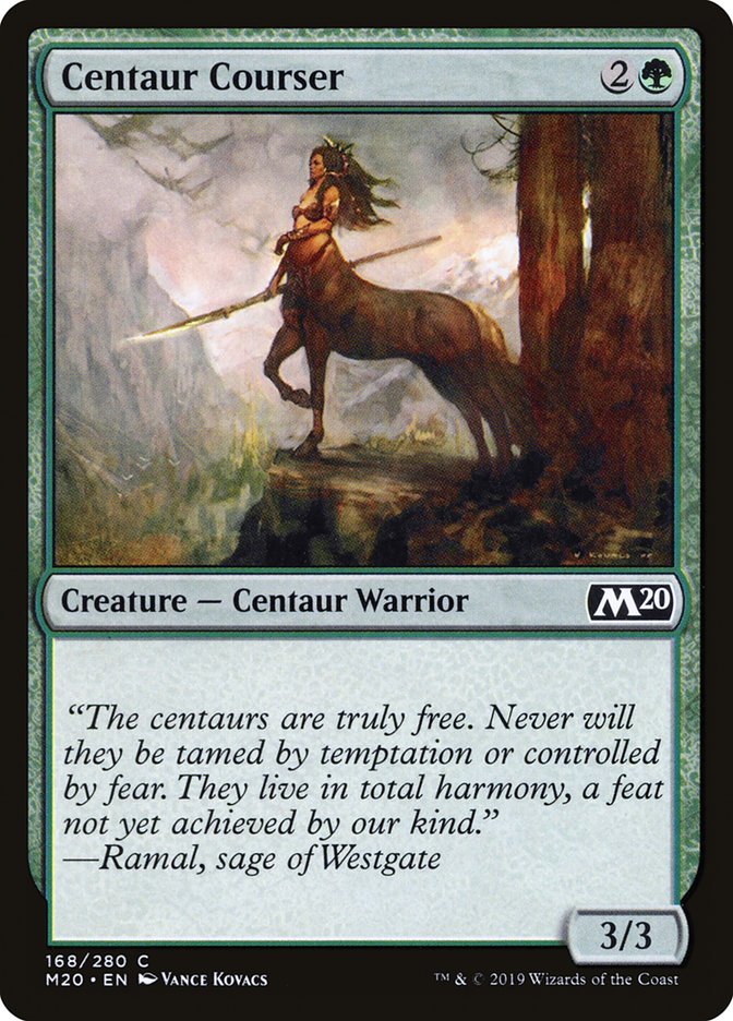 Centaur Courser [Core Set 2020] | Webway Games