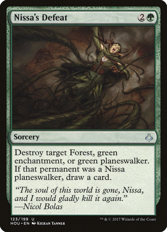 Nissa's Defeat [Hour of Devastation] | Webway Games