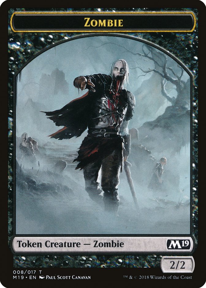 Zombie [Core Set 2019 Tokens] | Webway Games