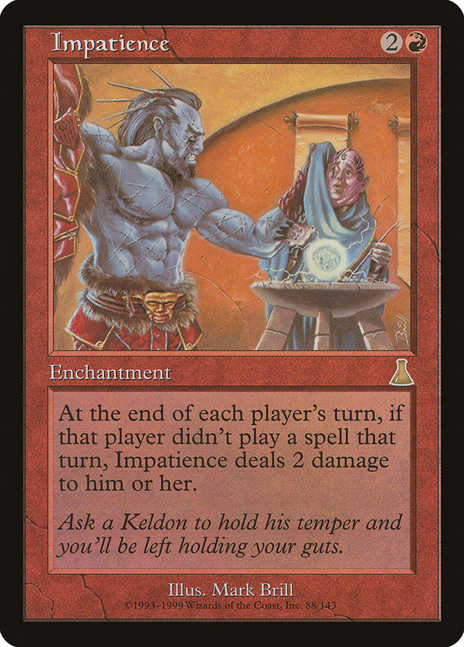 Impatience [Urza's Destiny] | Webway Games