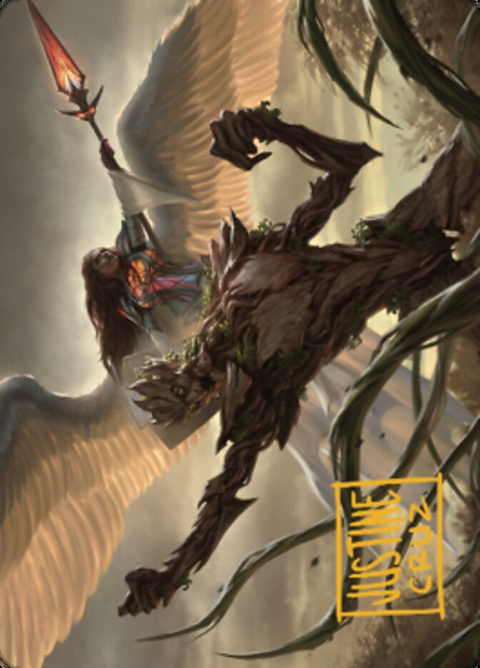 Strength of the Coalition Art Card (Gold-Stamped Signature) [Dominaria United Art Series] | Webway Games