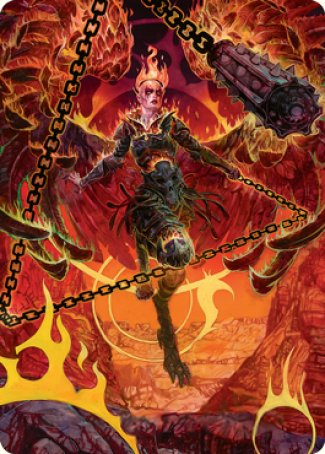 Zariel, Archduke of Avernus Art Card [Dungeons & Dragons: Adventures in the Forgotten Realms Art Series] | Webway Games