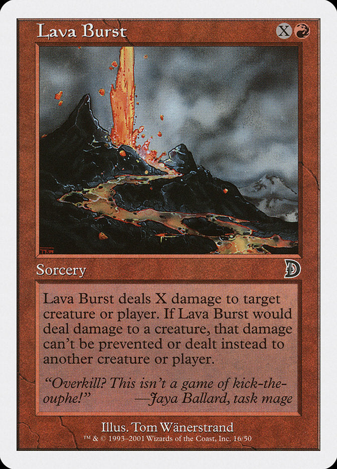 Lava Burst [Deckmasters] | Webway Games